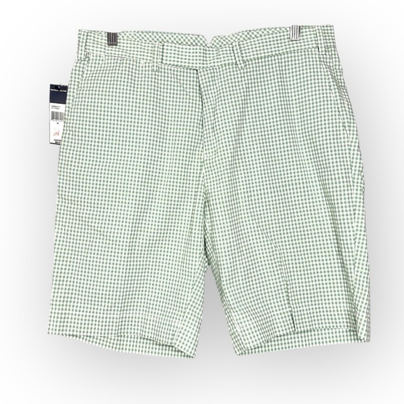 Polo Ralph Lauren Gingham Plaid Bermuda Shorts NEW Size 34
